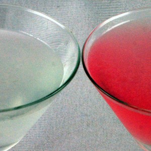 Two Aviation Cocktails