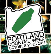 Portland Cocktail Week 2011 Logo